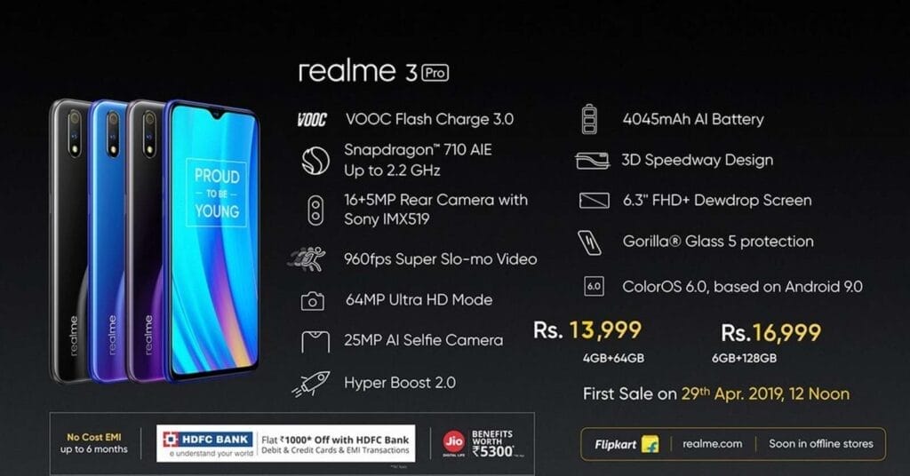 Realme 3 Pro price